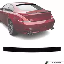 WR Spoileris ant Galinio Stiklo skirtas BMW E63 Coupe (03-10), juodas blizgus