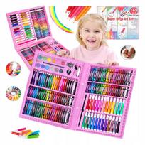 Kūrybinis piešimo ir tapybos rinkinys click4TOYS, 168 dalių, lagaminėlyje, 38,5 × 29 × 3,5 cm