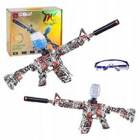 Automatinis elektrinis gelio rutuliukų šautuvas click4TOYS, įkraunamas, 8000 vnt., 75 × 24 × 3,5 cm