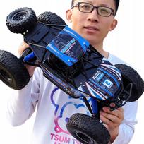 Nuotoliniu būdu valdoma bekelės mašinėlė click4TOYS 4x4, 1:10 mastelio, 48 × 27 × 25 cm