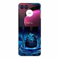Kietas dėklas Motorola Razr 50 / 50 Ultra Apsauginis Mielas Animacinių Gyvūnėlių Dažytas Korpusas Moto Razr 50 Ultra 2024 Skaidrus Dangtelis Razr 50 black