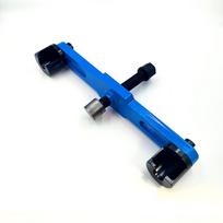Front & Rear Wheel Hub Puller for Truck Axle Bearing and Half-Shaft Bridge blue
