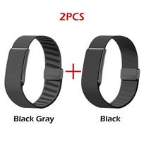 Amazfit Helio Anti-Slip Lauko Rankos Juosta Tampri Reguliuojama Nailoninė Žasto Juosta Magnetinė Kvėpuojanti Sportinė Atsarginė Kilpa Armband black
