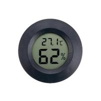 1–10 VNT. +70°C Mini skaitmeninis LCD termometras-higrometras Apvalus temperatūros ir drėgmės matuoklio jutiklis Detektorius Šaldikliui, cigarečių dėžutei