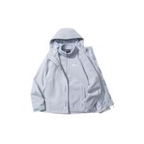 Jack Wolfskin Waterproof And Breathable Windbreaker Jacket Unisex 5012776 XL white