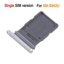 S26 SIM Card Tray Replacement For Samsung Galaxy S26 5G SM-S942B Dual SIM Version / SM-S942U Single SIM Version Single SIM (Silver)