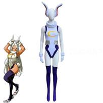 Mha Rabbit Hero Mirko Cosplay Sexy Costume Anime Bnha Rumi Usagiyama Miruko Role Playing Party Cosplay Women XXXL white