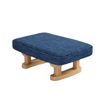 Rounded Edges Shoe Changing Bench Smooth Foot Rest Solid Wood Foot Stool  Sofa Foot Rest Style A5