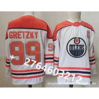 Edmonton Oilers Connor McDavid 97 NHL Hockey Jersey Men Women Cotton Ice Fan Apparel XXL gray