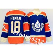 Edmonton Oilers Connor McDavid 97 NHL Hockey Jersey Men Women Cotton Ice Fan Apparel XXL