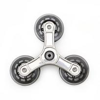 Triangular Stair Climbing Cart Wheel Replacement Trolley Caster 7.5Mm Shaft Stainless Steel Bracket For Shopping Luggage Cart 1Pc