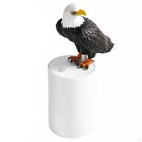 Automatic Foaming Soap Dispenser Powered Pigeon for Kids, Kitchen Gray Eagle white