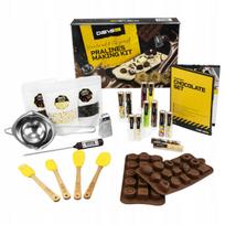 DIBYS praline making kit, 3 types of chocolate
