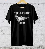 Title Fight Shed T-shirt, Rock Band Title Fight Shirt, Music Merch, Unisex Tee M black