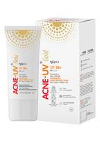 Ipca ACNE-UV Gold SPF 50 Sun Protection Gel | Advanced UV Defense | Fast-Absorbing & Comfortable Wear | 50g white