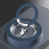 MagSafe Magnetic Phone Ring Holder: Versatile Desktop Stand for Android & Apple.