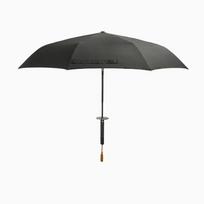 Japanese Samurai Umbrella, Creative Katana Handle,  Reinforced Windproof Thickened Automatic Folding Black Samurai Umbrella Iron&8K juoda
