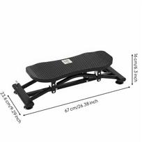 Ski Machine Compact Stepper Board Adjustable Intensity for Home Gym juoda