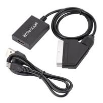 1m HDMI to SCART Video & Audio Converter Adapter