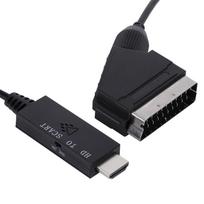 1m HDMI to SCART Video & Audio Converter Adapter