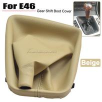 For BMW E30 E36 E39 E46 E81 E82 E87 E88 E90 E91 E92 E93 E60 Car Shift Gear Stick Manual Shift Boot Black Leather Boot With Frame