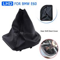 For BMW E30 E36 E39 E46 E81 E82 E87 E88 E90 E91 E92 E93 E60 Car Shift Gear Stick Manual Shift Boot Black Leather Boot With Frame