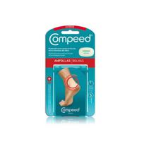 Compeed lizdinės plokštelės vidutinio dydžio pleistrai +20% 5 vnt blue