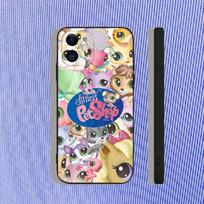 Littlest Pet Shop For iPhone 17,16,15,14,13,12,11,Air,X,XR,Pro,Max,Plus Black Soft Silicone Cover Phone Case iPhone16promax black