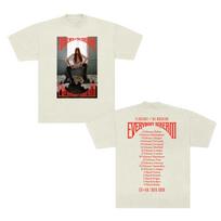 2026 Florence The Machine Everybody Scream Tour Fashion T Shirt Cotton Unisexs Clothing Womens TShirt Y2k Casual Summer T Shirt XL white
