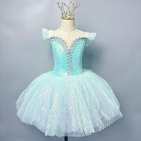 Purple Ballet Dress Performance Clothing Swan Lake Tutu Professional Girls Dance Ballerina Dress Costumes Party Dress 130 white