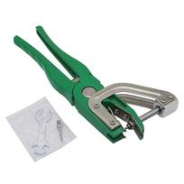 1 Pcs Animal Husbandry Veterinary Tool Ear Tag Pliers Swine Cow Sheep Rabbit Ear Tag Identification Tool žalia