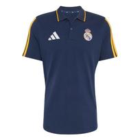 Adidas Real Madrid 26/27 Season La Liga DNA Polo Short Sleeve Solid Color Football Jersey Fan Version Men jersey KG5363 2XL