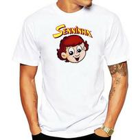 ayrton senna senninha Short Sleeve Hip Hop Tee T-Shirt tee Men T Shirt Cotton Print Shirts M brown