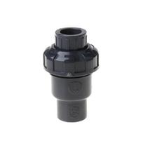One Way Non-Return Check for Valve Air Pump Check Valves Fish for Tank Stop for Valve for Aquariums, Hydroponics, Aquapo black