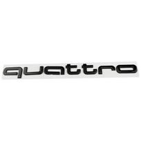 Automobilio Metalinis Lipdukas Priekinio Buferio Kastuvo Logotipo Lipdukai Audi Quattro A3 A4 S3 S4 RS3 RS4 RS5 RS7 Ženkliukai Emblemos Aksesuarai
