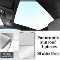 Car Sunshade For Citroen AMI 2020~2025 2024 2023 Sunroof Shades Electrostatic Adsorption Visors Sun Protection Auto Accessories white
