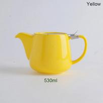 Japanese Ceramic Teapot with Stainless Steel Strainer  Filter Exquisite   for Puer  Oolong Kung Fu Tea Set