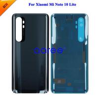 Battery Housing Cover For  Xiaomi Mi Note 10 Lite Back Cover Back Housing  With adhesive juoda