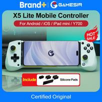 GameSir X5 Lite Mobile Phone Gamepads for iPhone 16 15 Series iPad Mini Android Tablet Controller Hall Effect Joysticks Design 1 Black China Mainland