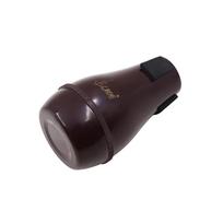 Tenor Trombone ABS Half-Closed Mute Silencer. tamsiai raudona spalva
