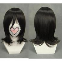 Bleach Kuchiki Rukia Cosplay Wig Short Curly Heat Resistant Synthetic Hair Halloween Costume Anime Party Wigs One Size black