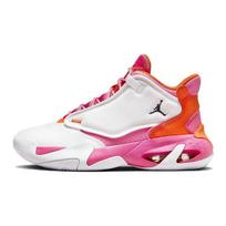 Air Jordan Max Aura 4 GS White Safety Orange Pinksicle Kids Sneakers DV0490-168 38.5 white