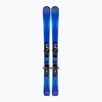 Vaikiškos kalnų slidės + apkaustai Fischer The Curv Jr (100-120) + FS4 GW CA Jrs