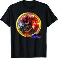 Sonic the Hedgehog 3 - Shadow Motorcycle T-Shirt XXXXXL įvairiaspalvis