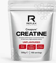 Reflex Nutrition Creapure® Creatine 500 g, 100 porcijų (be skonio)