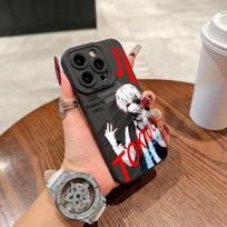 Anime Tokyo Ghoul telefono dėklas, skirtas Oppo Realme 11 10 9 9i 8 8I 7 C75 C55 C53 C30 C35 C33 C31 C20 C21Y C21 C11 Pro 4G 5G Realme C53 4G black