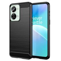 Skirtas „OnePlus Nord 2T“ dėklui „OnePlus Nord 2T“ 2 3 5G dangtelių dėklai, atsparūs smūgiams, silikoninis TPU apsauginis telefono dangtelis „OnePlus Nord 2T“ OnePlus Nord 2T juoda