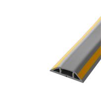 Organizer Cord Protector Floor Cord Cover Power Cable Protector Extension Wiring Duct Protector Black Yellow