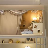 No-Assembly Bed Canopy Easy-Install Mosquito Net Bed Curtain For Bedroom Decor balta