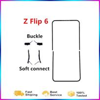 Kraštinės juostelės, skirtos Samsung Galaxy Z Flip 6 5 4 3 F741 F731 F721 F711, vidinio rėmo laikiklio korpuso rėmelio remonto dalis + jungties sagtis Z Flip 6 F741
